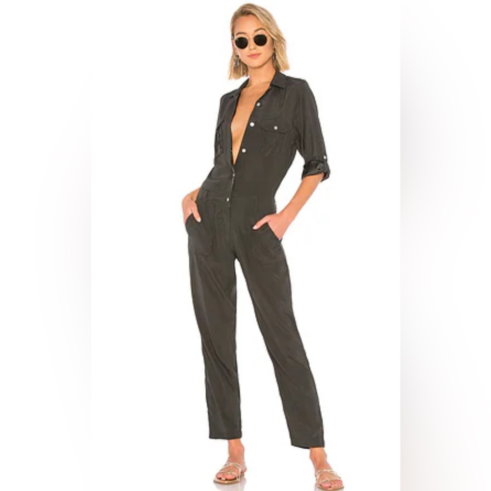 Black Acacia Mississippi jumpsuit Silk